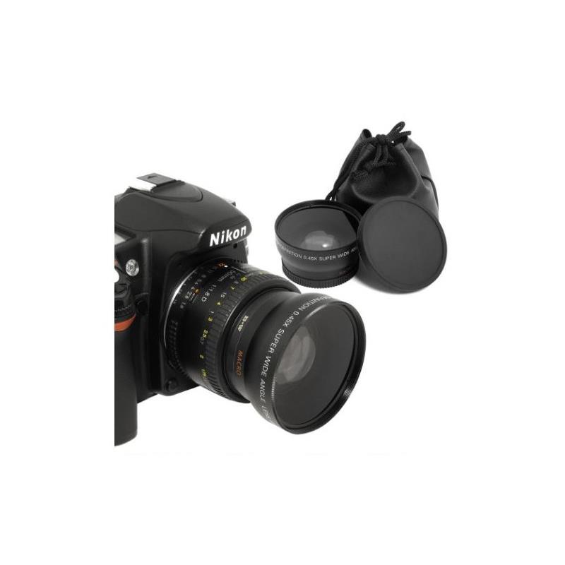Leča 52mm, Wide Angle + Macro